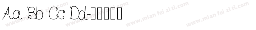 Aa Bb Cc Dd字体转换